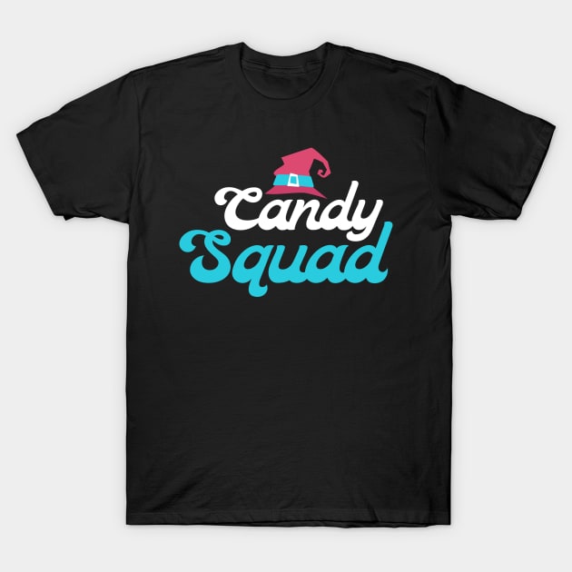 Halloween Candy Squad T-Shirt by JabsCreative